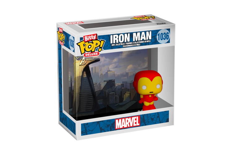 Iron Man Avenger Tower 1036 Funko Pop Bitty Deluxe
