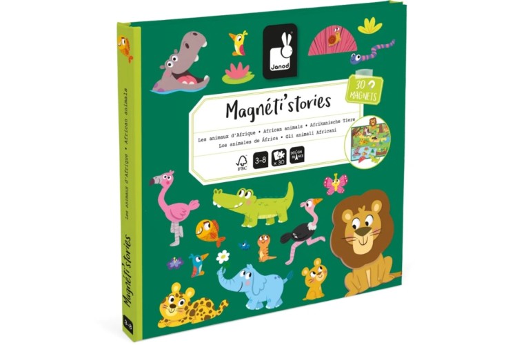 Janod -  Magneti'stories African Animals