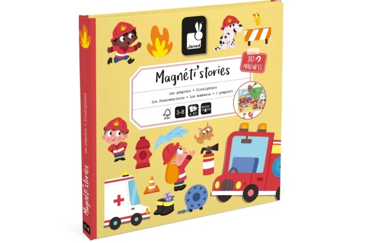 Janod -  Magneti'stories Firefighters