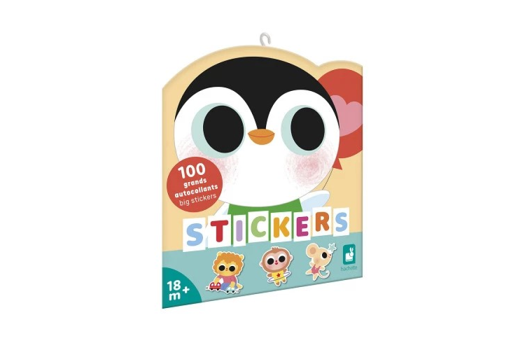 Janod - 100 STICKERS IN SHEETS - BABY ANIMALS