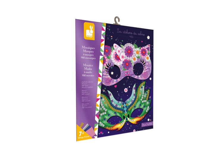 Janod - Creative Kit - Mosaic Masks Set