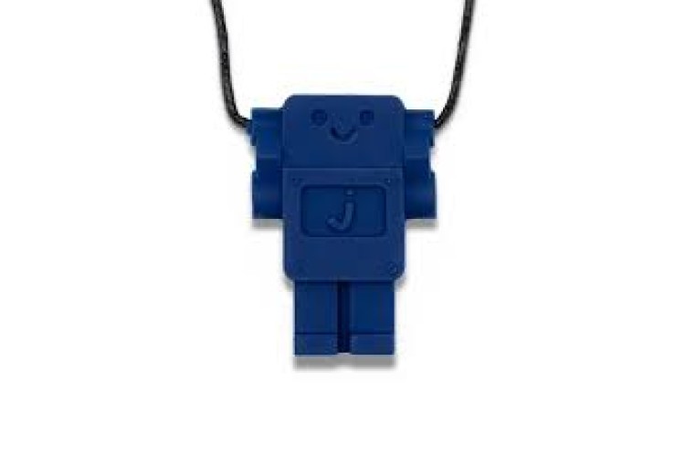Jellystone Designs Robot Pendant - School Blue