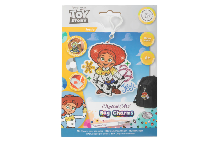 Jessie, Crystal Art Bag Charm