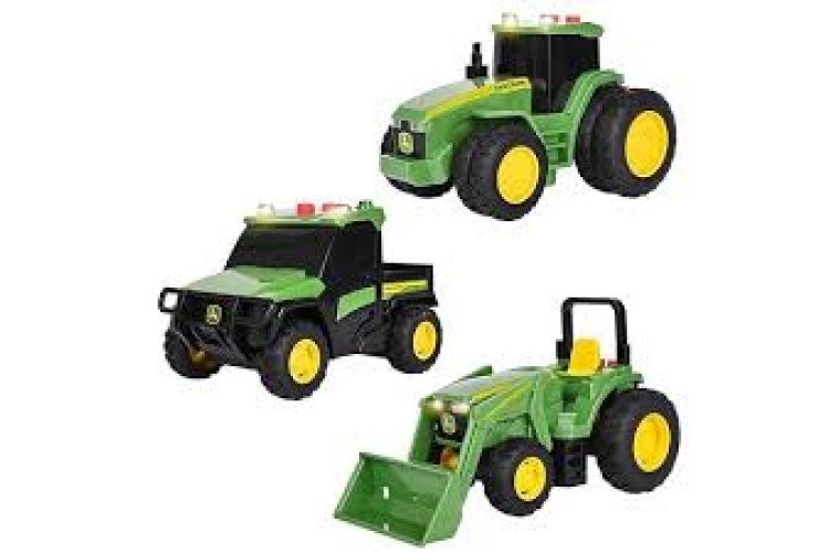 John Deere Light & Sound Farm Vehicle Assortment