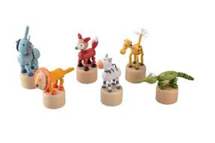 Bigjigs Jungle Animal Push Ups 