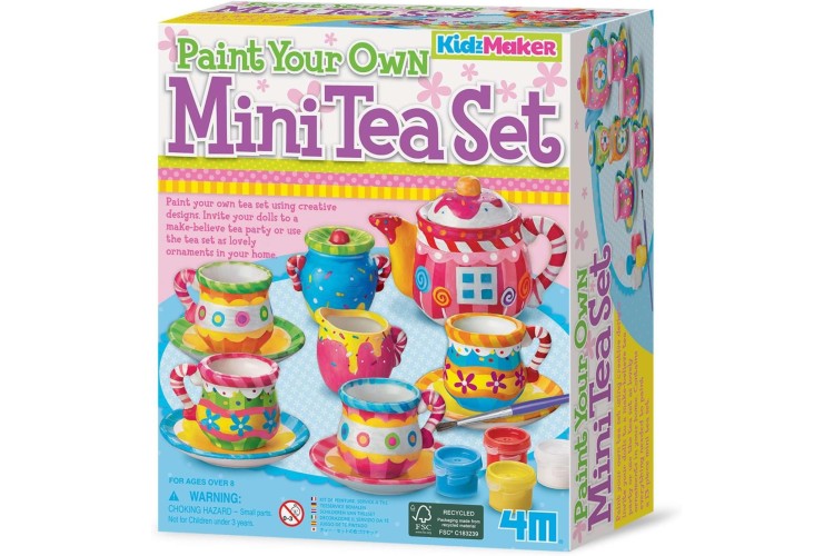 KidzMaker - Paint Your Own Mini Tea Set
