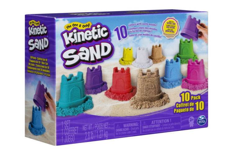 Kinetic Sand 10 Colour Pack