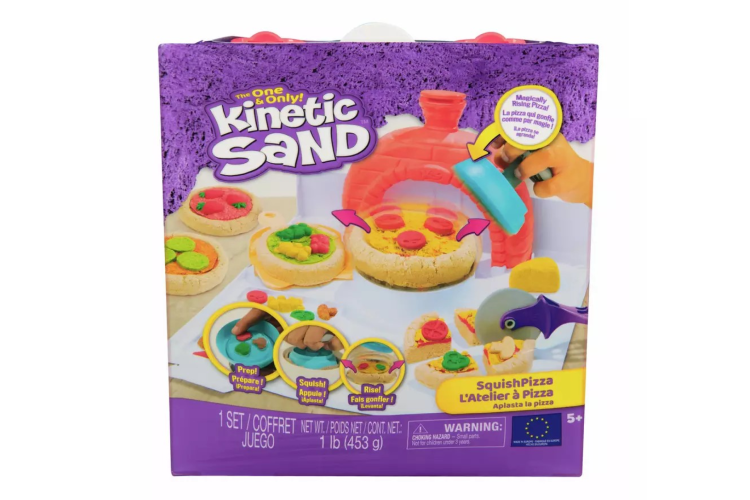 Kinetic Sand Squishpizza Playset