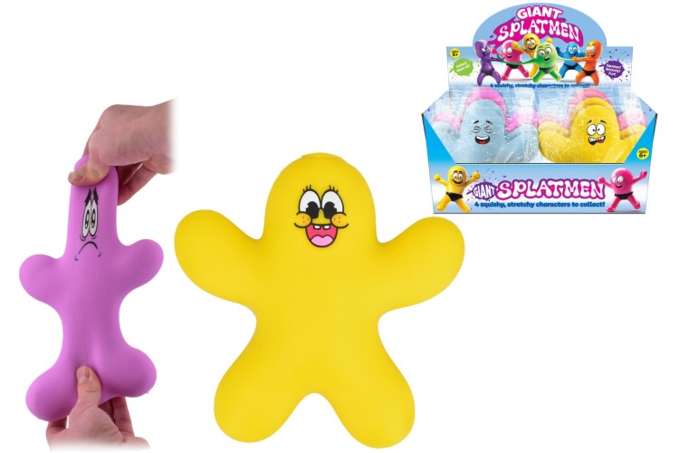 Large Splat Men Assorted Stress Toy
