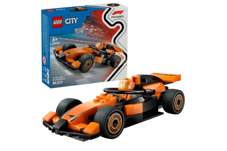 Lego City F1® Driver with McLaren Race Car 60442