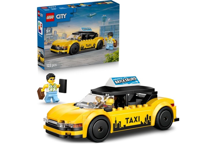 Lego City Yellow Taxi 60487
