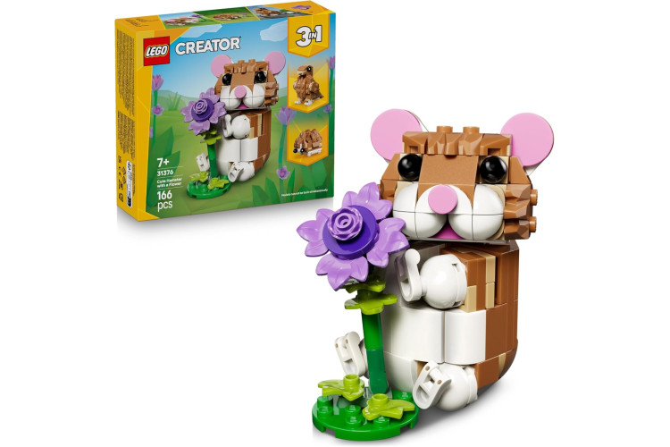 LEGO Creator 3in1 Cute Hamster with a Flower 31376