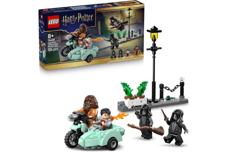 Lego Hagrid & Harry's Privet Drive Escape 76459