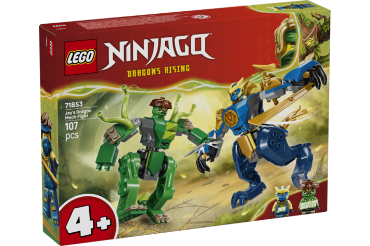 Lego Ninjago Jay's Dragon Mech Fight 71853