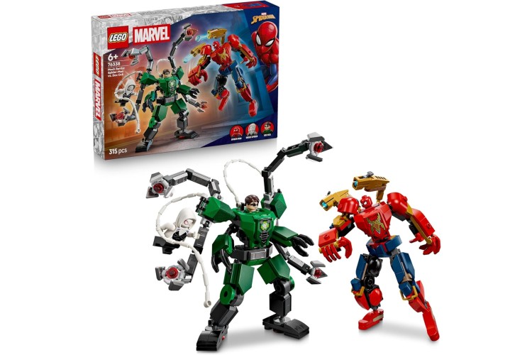 Lego Mech Battle Spider-Man vs. Doc Ock 76338