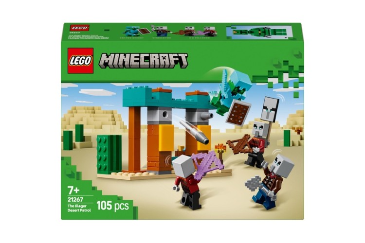 Lego Minecraft The Illager Desert Patrol 21267