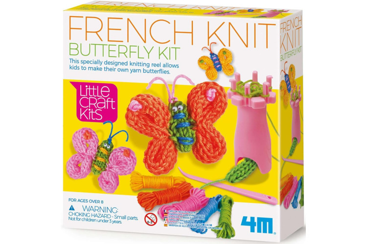 Little Craft - French Knit Butterfly Kit