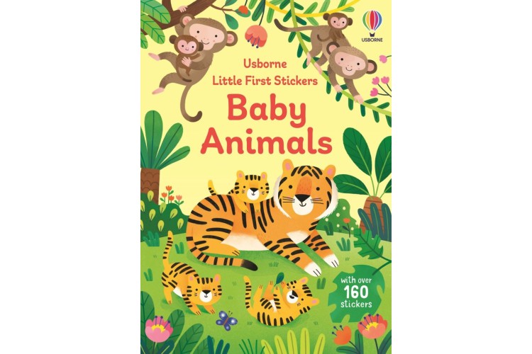 Little First Stickers Baby Animals Book