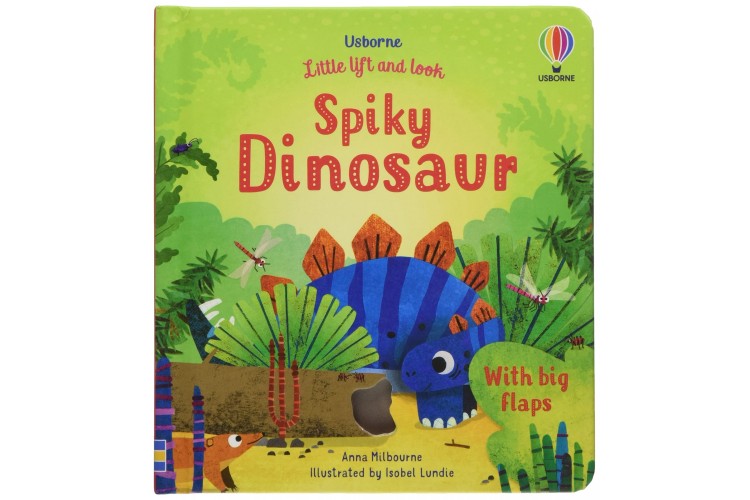 Little Lift & Look Spiky Dinosaur Book