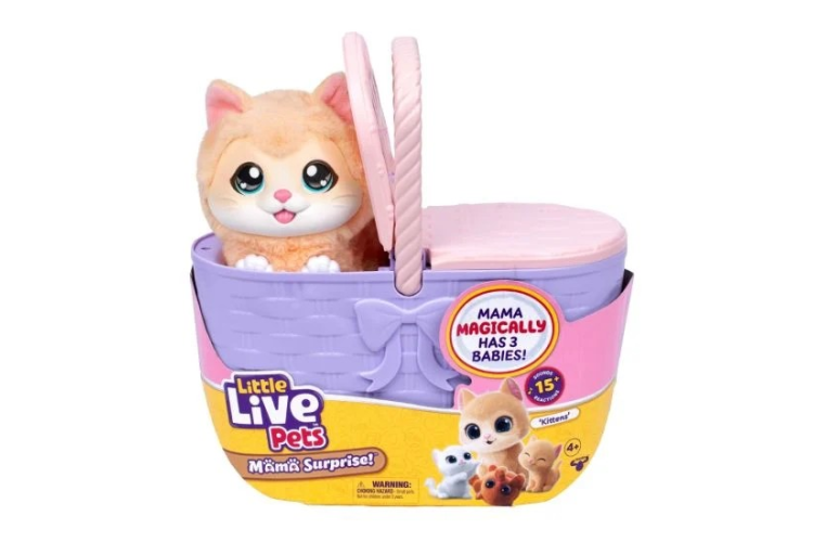 Little Live Pets Mama Surprise Kitty Playset