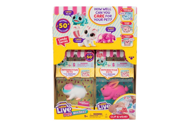 Little Live Pets Needees - CANDY SERIES - Single Pk