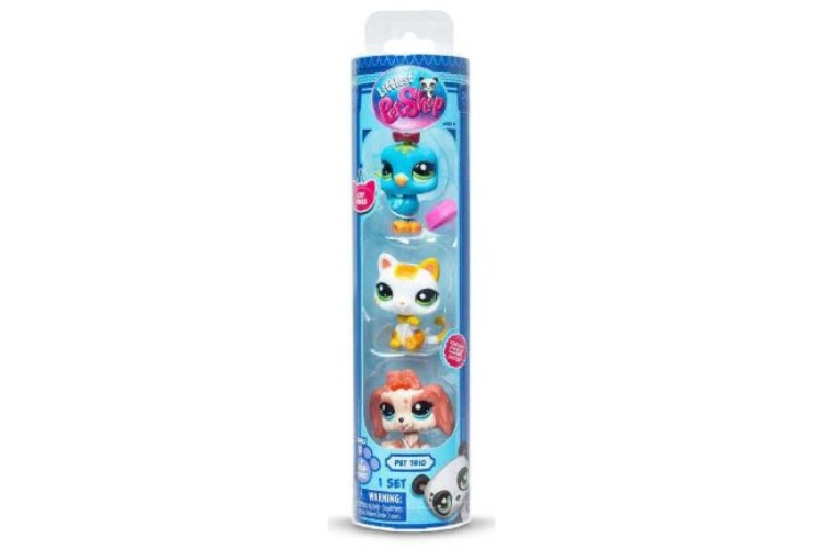 Littlest Pet Shop Trio Collector Tube - 3 Pets