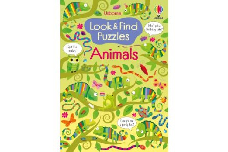 Look and Find Puzzles Animals