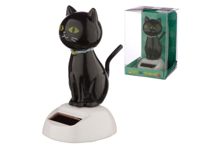 Lucky Black Cat Solar Pal