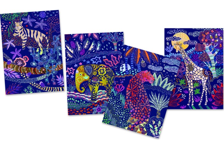 Lush Nature Scratch Cards by Djeco DJ09728