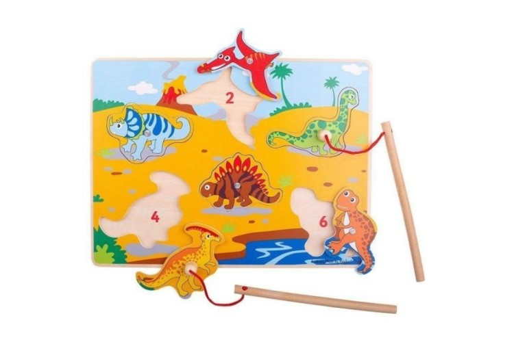 Magnetic Dino Fun Game Bigjigs BJ920