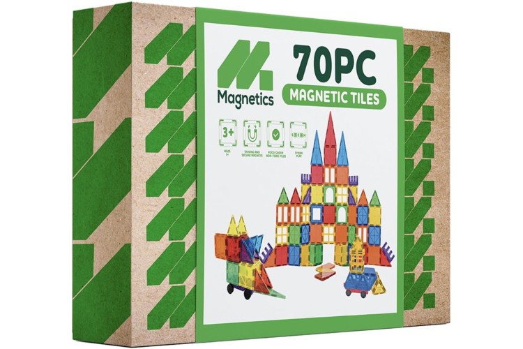 Magnetic Tiles Building Set 70 pcs