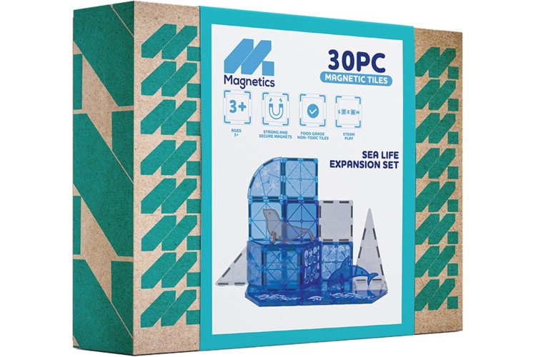 Magnetic tiles Sea Life Set 30 pcs