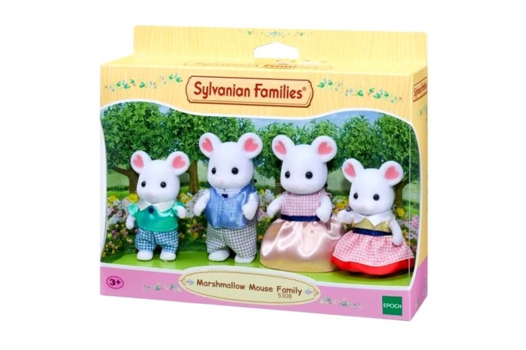 Marshmallow Mouse Family
