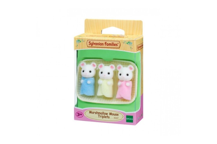 Marshmallow Mouse Triplets - Sylvanian Families