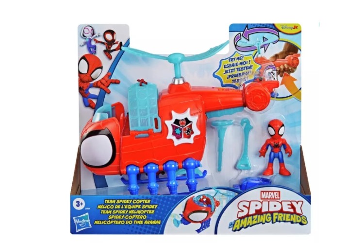 Marvel Spidey and His Amazing Friends Team Spidey Copter