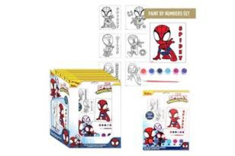 Marvel Spidey and his Amazing Friends Paint By Numbers 