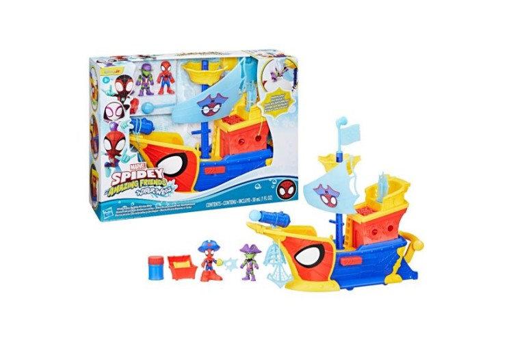 Marvel Water-Webs Webs Ahoy Bubble Pirate Ship