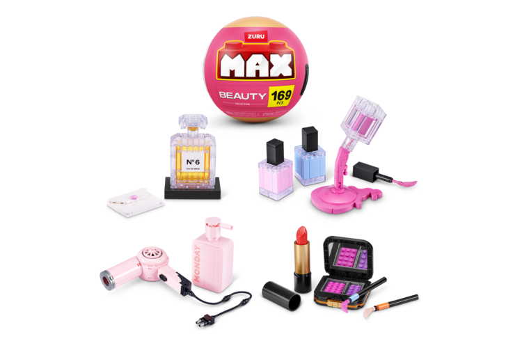 MAX Build More Premium Beauty Building Bricks Collection