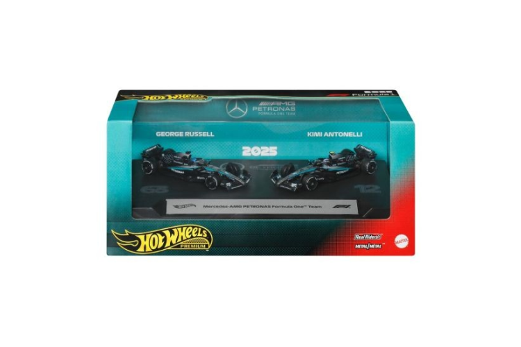 Hot Wheels Mercedes-AMG Petronas F1 Team (2 pack)