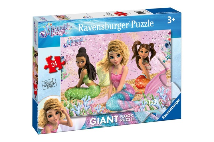 Mermaid Magic Giant Floor Puzzle, 24pc