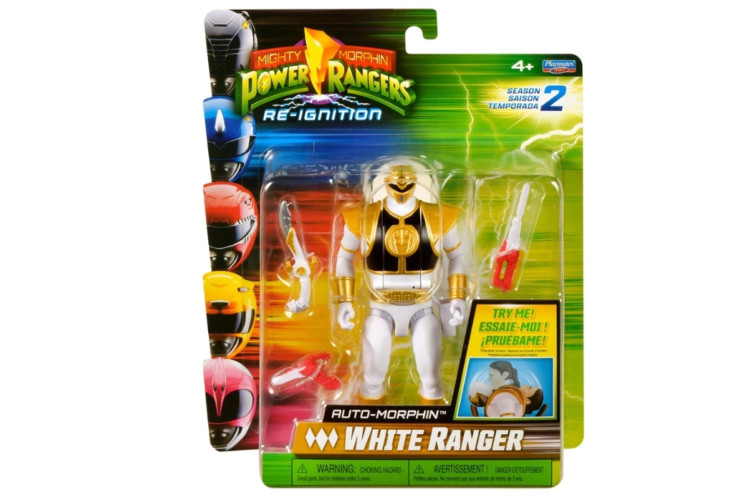 Mighty Morphin Power Rangers Re-Ignition Action Figure White Ranger