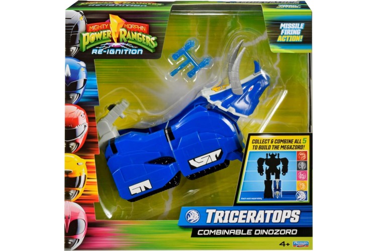 Mighty Morphin Power Rangers Triceratops Combinable Dinozord