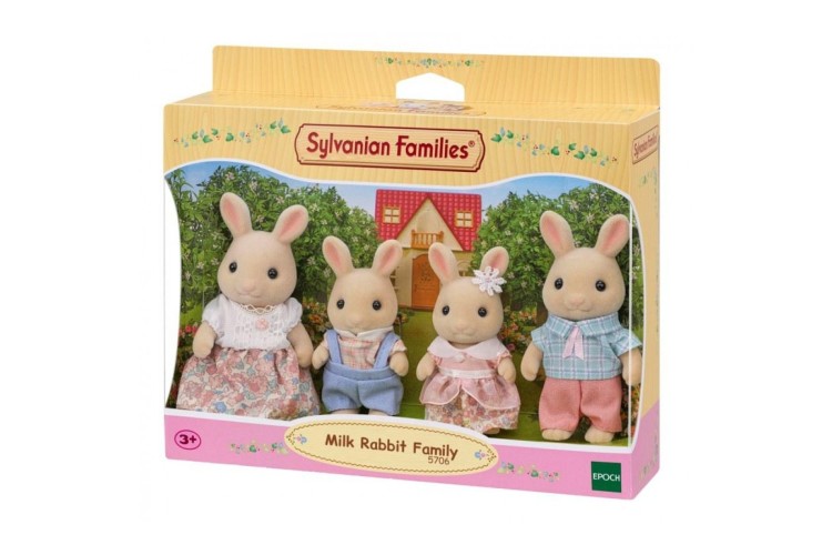 Milk Rabbit Family - Sylvanian Families