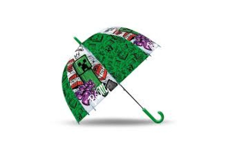 Minecraft Transparent Bell Umbrella 46cm 