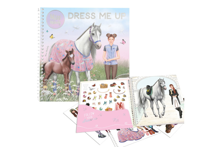 Miss Melody Dress Me Up Sticker Book