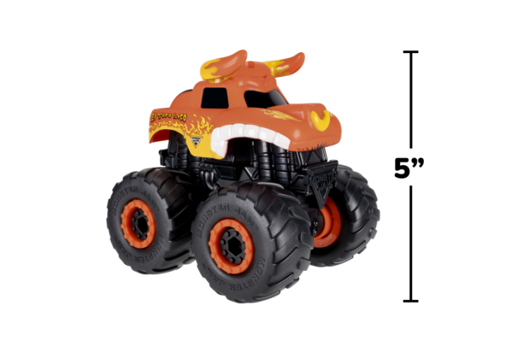 Monster Jam - 5in Monstruction Truck - El Toro Loco