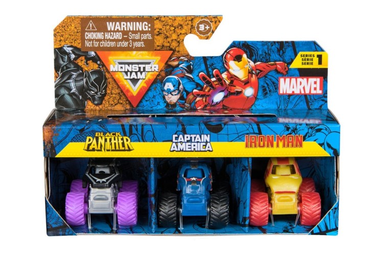 Monster Jam Mini Marvel Bundle Assortment