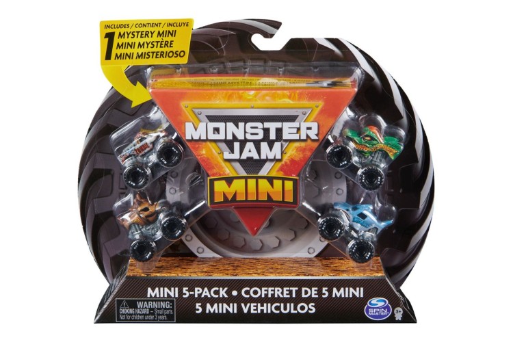 Monster Jam Minis 5 Pack