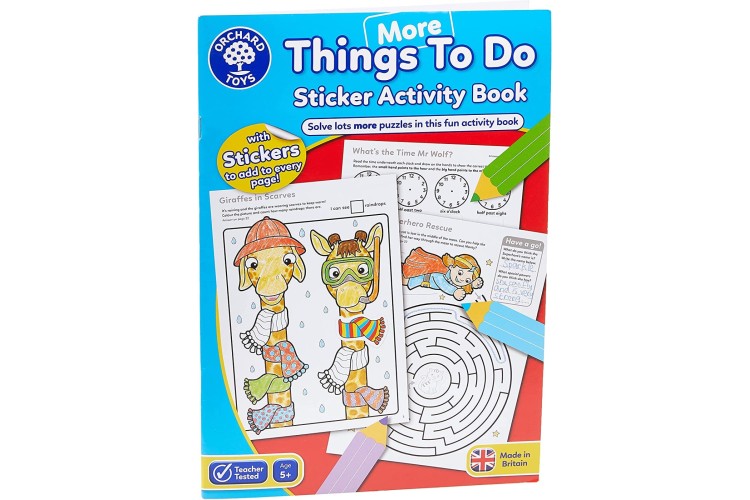 More Things To Do Activity Book CB06