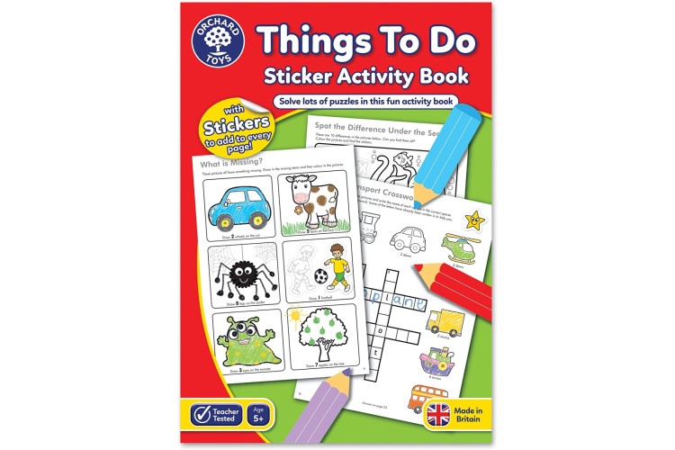 Things To Do Activity Book CB06